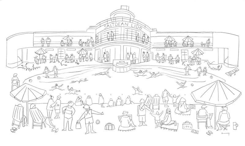 Line Drawing Commissions By Katty McMurray