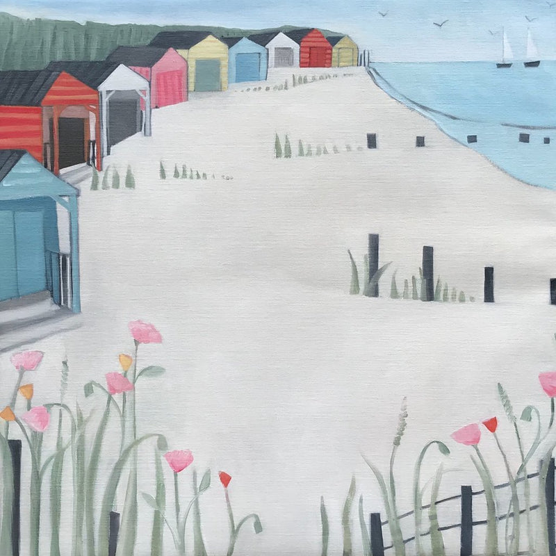 Katty McMurray introduces a new collection of paintings inspired by West Wittering.