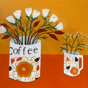 Coffee On Orange