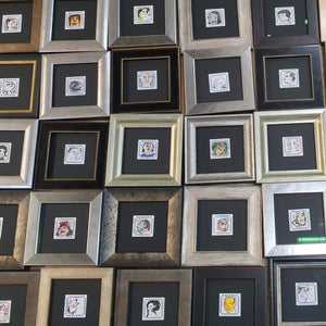 EMPTY FRAME FOR LETTERPRESS ARTWORK ( Collection Only )