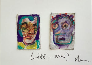 Story Board Of 2 Artworks 'LIKE NOW' ( unframed )