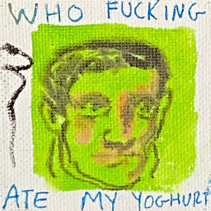 Who F***ing Ate My Yoghurt Fridge Magnet