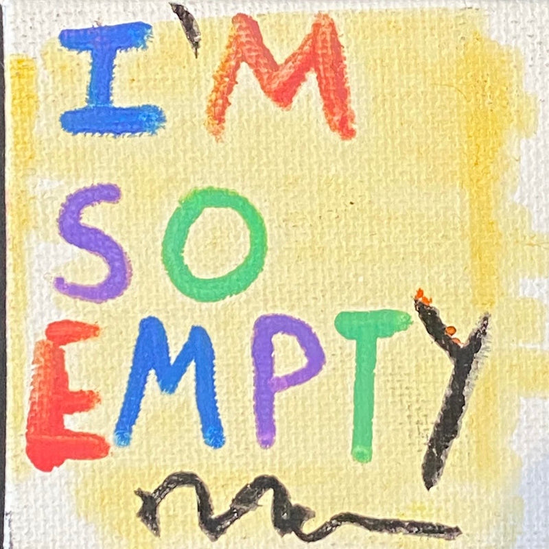 I'm So Empty Fridge Magnet