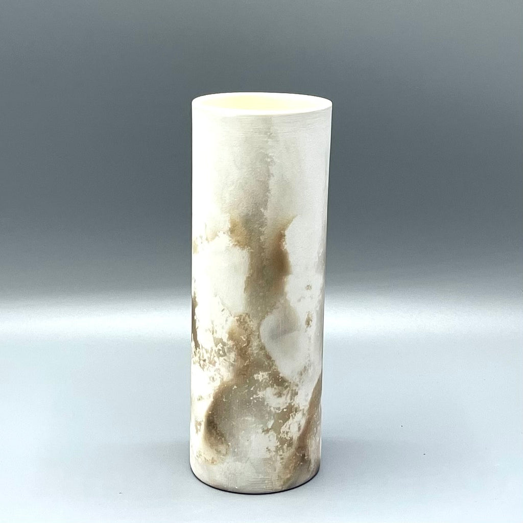 White Cylinder Vase