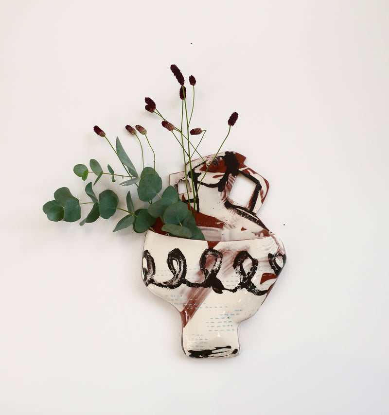 Ceramic Wall Vase 4