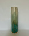 Seacomb Pipe Vase - Aqua Patina