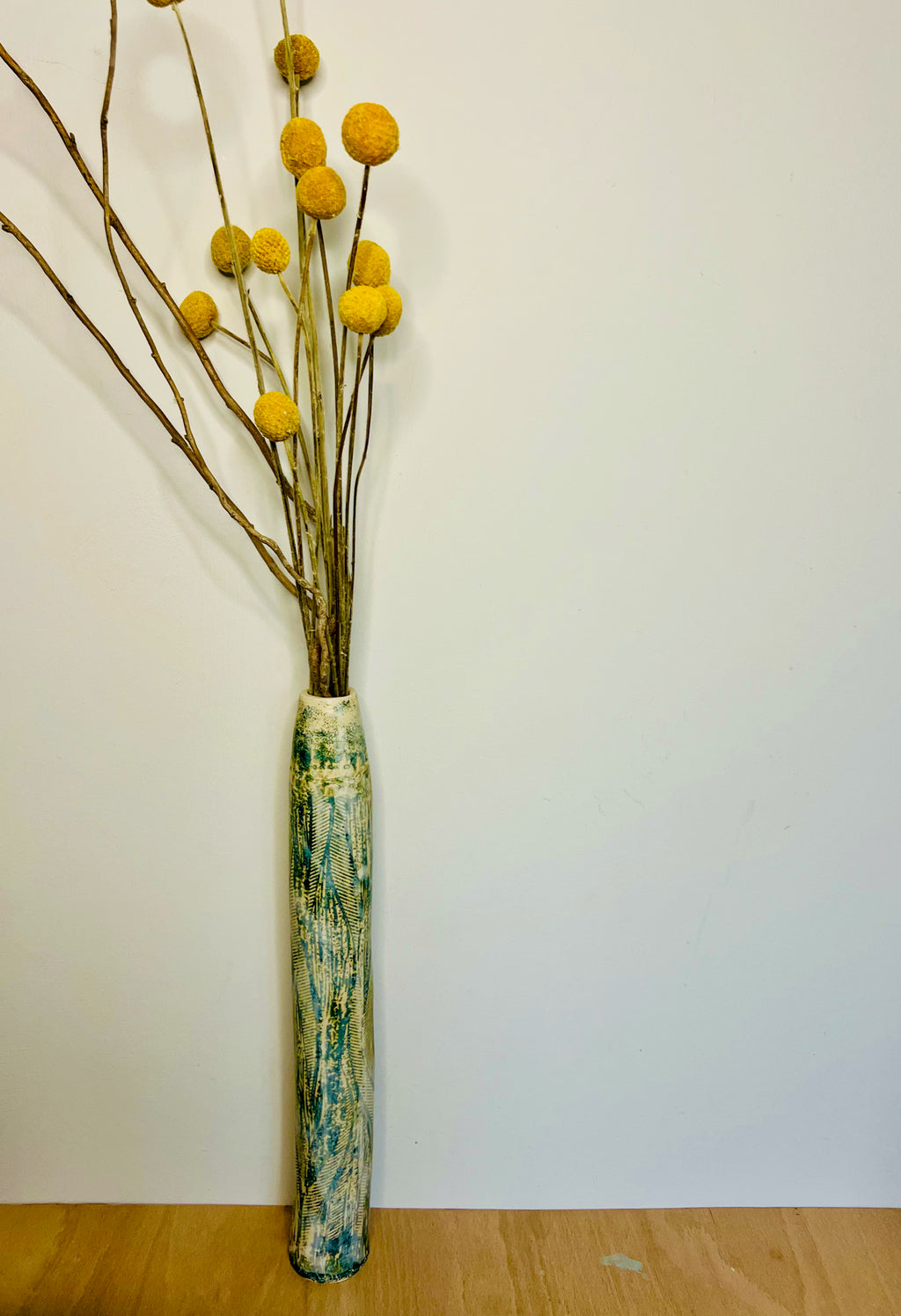 Kelp Vase 3 (teal)