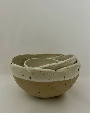 The Beach Buoy Bowl, nestling trio of bowls