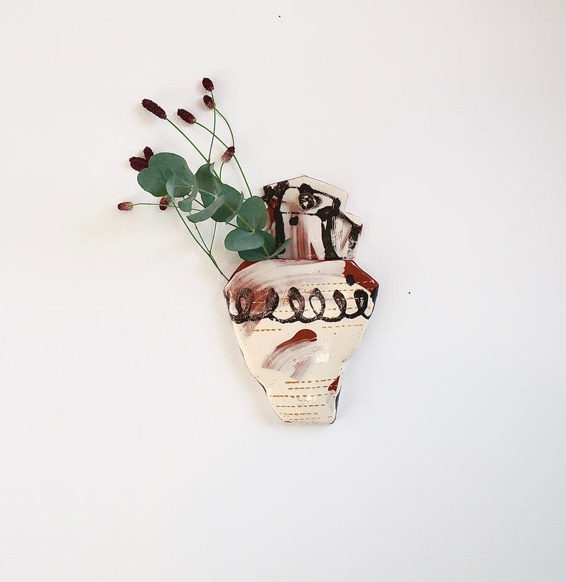 Ceramic Wall Vase 5