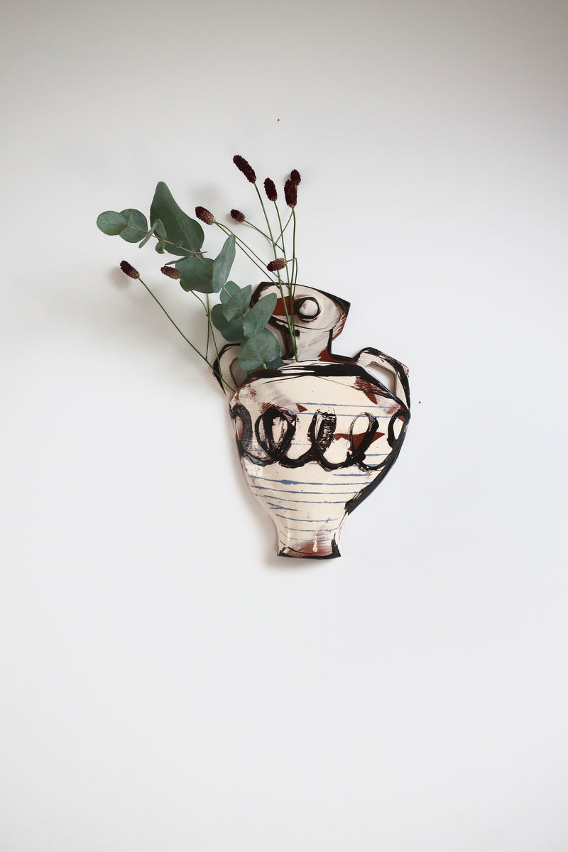 Ceramic Wall Vase 1