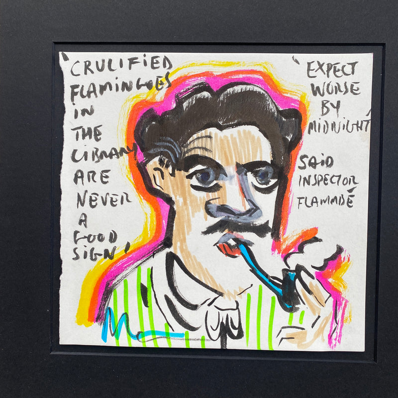 Crucified Flamingos Are Never A Good Sign