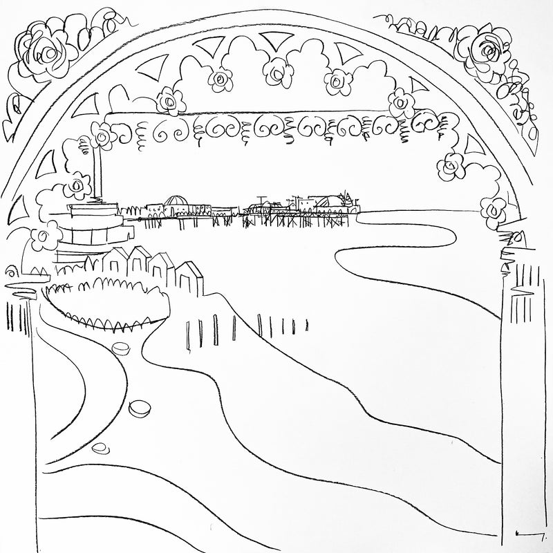 From The Bandstand Towards The Palace Pier