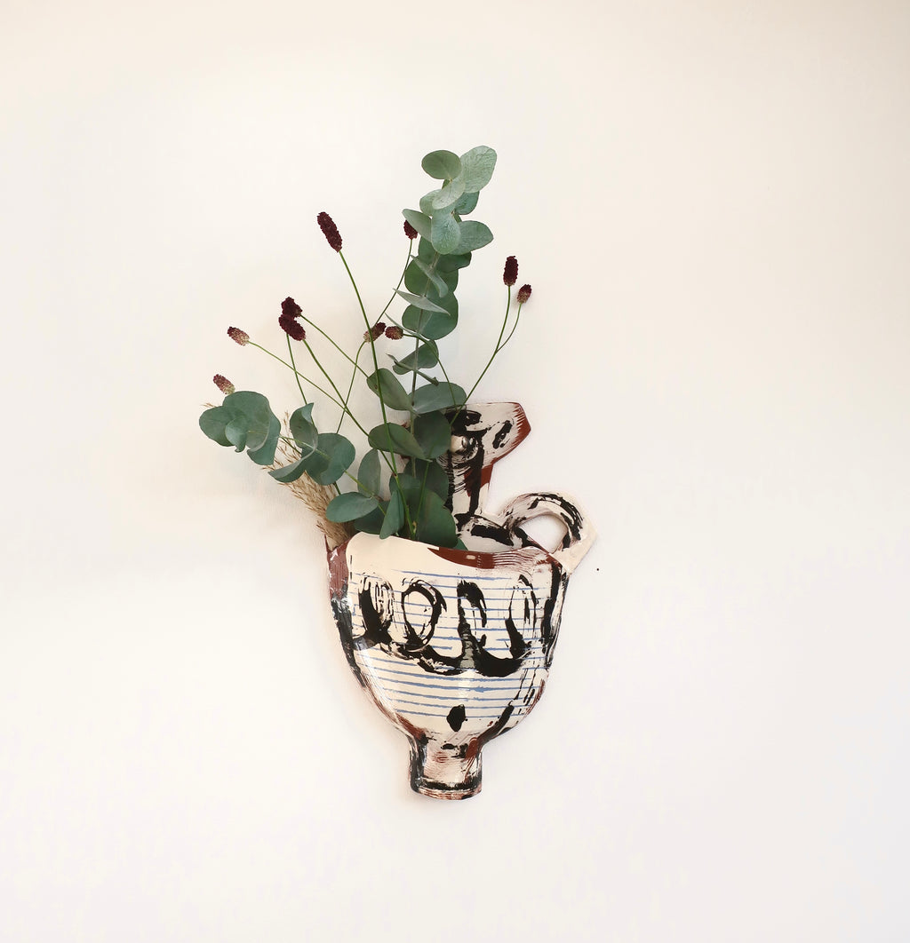 Ceramic Wall Vase 6