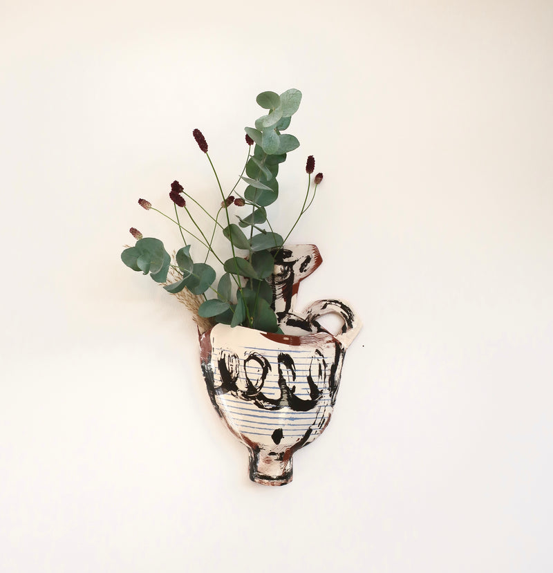 Ceramic Wall Vase 6