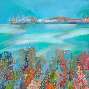 Coastal Flowers And Palace Pier