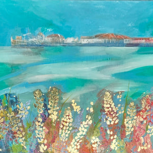Coastal Flowers And Palace Pier