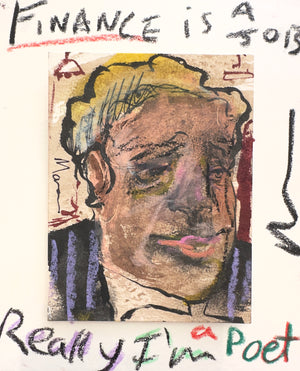 Character Portrait Finance Is A Job
