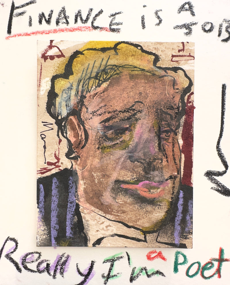 Character Portrait Finance Is A Job