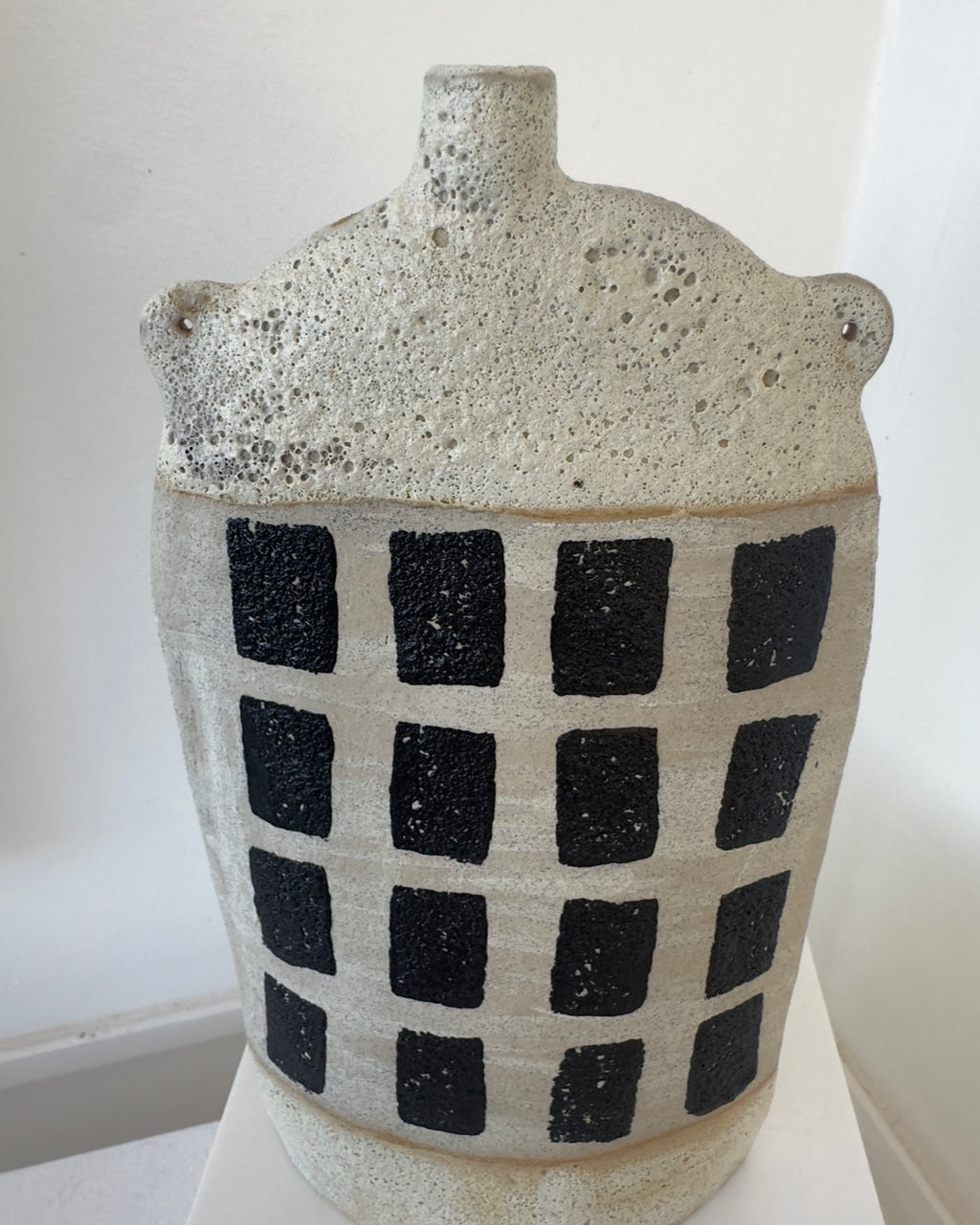 White Tall Vessel VKO16