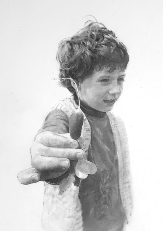 Example of an A5 Portrait Commission