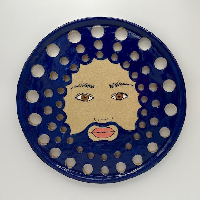 Miles Big Hair Plate
