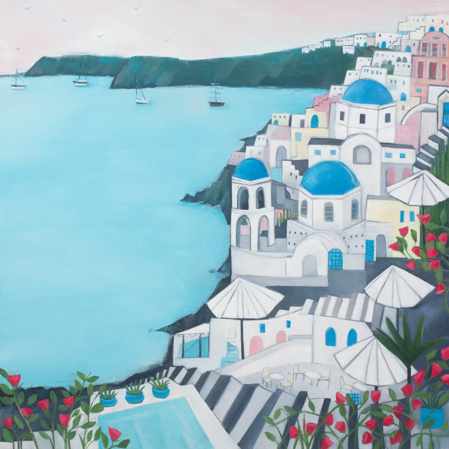 Santorini Blue