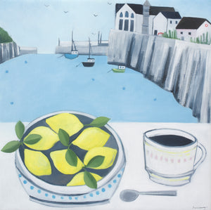 Coffee and Lemons in Port Isaac