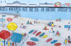 Brighton beach contemporary landscape painting
