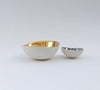 White Porcelain Bowl With Small Platinum Inset Bowl (7cm)