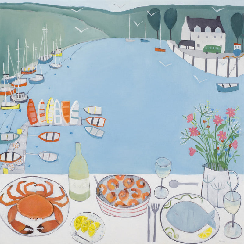 A Splendid Lunch At The Anchor Stone Cafe Giclee Print